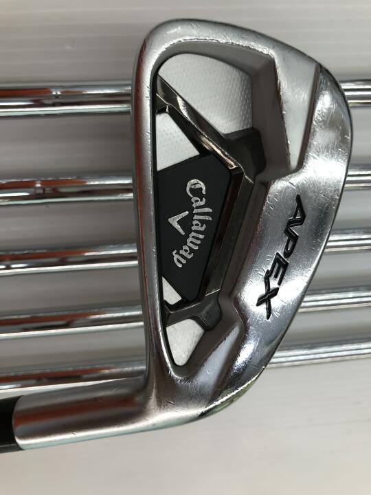 【中古】キャロウェイ APEX 2021 アイアンセット 23.5° Sフレックス 38.0インチ NSプロ Zelos 8 Cランク 右利き用 Callaway ゴルフクラブ エイペックス2021 ゴルフドゥ ゴルフ用品 GOLF DO 中古ゴルフクラ