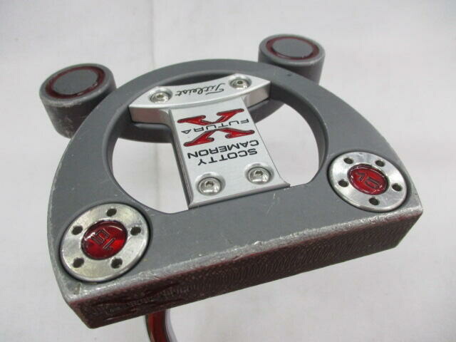 【中古】タイトリスト SC FUTURA X パター 34.0インチ オリジナルスチール Dランク 右利き用 Titleist ゴルフクラブ スコッティキャメロン フューチュラエックス ゴルフドゥ ゴルフ用品 GOLF DO 中古｜ゴルフ ドゥ 中古クラブ店