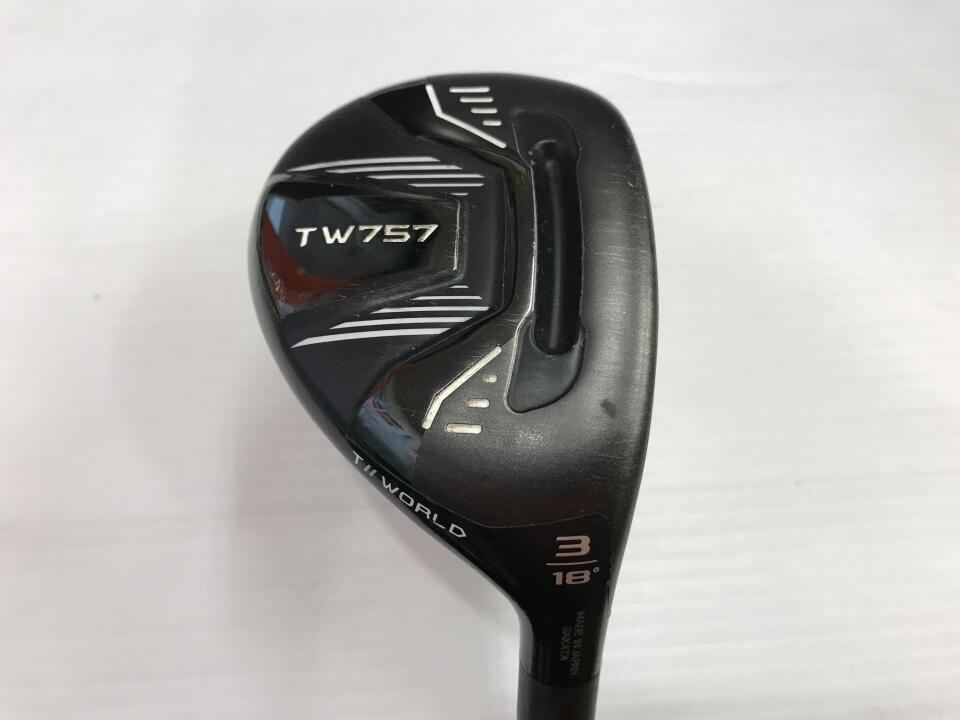 【中古】ホンマゴルフ TOUR WORLD TW757 ユーティリティ 18° Sフレックス 40.5インチ VIZARD for TW757 50 Dランク 右利き用 ゴルフクラブ ツアーワールド ゴルフドゥ ゴルフ用品 GOLF DO 中古ゴルフクラブ