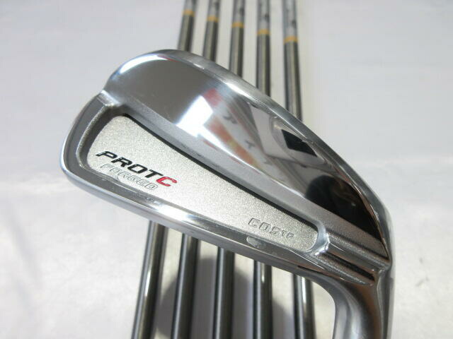 【中古】PROTO-CONCEPT C03TC FORGED IRON アイアンセット 25° Sフレックス 38.25インチ SteelFiber fc 115cw リシャフト品 Cランク 右利き用 ゴルフクラブ ゴルフドゥ ゴルフ用品 GOLF DO 中古ゴルフクラブ