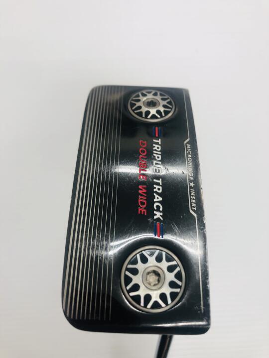 【中古】オデッセイ TRIPLE TRACK DOUBLE WIDE パター 34.0インチ ヘッドカバーあり STROKE LAB Dランク 右利き用 ODYSSEY ゴルフクラブ ゴルフドゥ ゴルフ用品 GOLF DO 中古ゴルフクラブ｜ゴルフ ドゥ 中古クラブ店