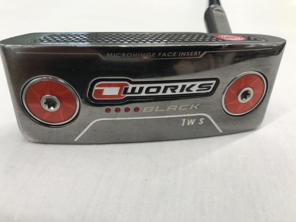 【中古】オデッセイ O-WORKS BLACK #1W S パター 33.0インチ オリジナルスチール Cランク 右利き用 ODYSSEY ゴルフクラブ ゴルフドゥ ゴルフ用品 GOLF DO 中古ゴルフクラブ
