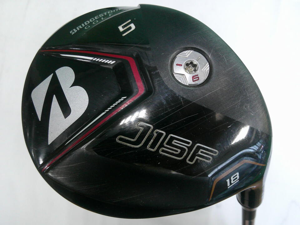 【中古】ブリヂストン J015 フェアウェイウッド 5W 18° SRフレックス 43.25インチ VANQUISH　BS50 リシャフト品 Dランク 右利き用 BRIDGESTONE ゴルフクラブ ゴルフドゥ ゴルフ用品 GOLF DO 中古ゴルフク