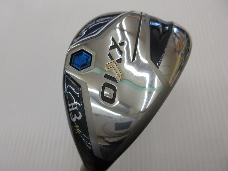 【中古】ダンロップ XXIO 12 ネイビー ユーティリティ 18° Sフレックス 40.75インチ ヘッドカバーあり MP1200 ネイビー Bランク 右利き用 DUNLOP ゴルフクラブ ゼクシオ12 ゴルフドゥ ゴルフ用品 GOLF
