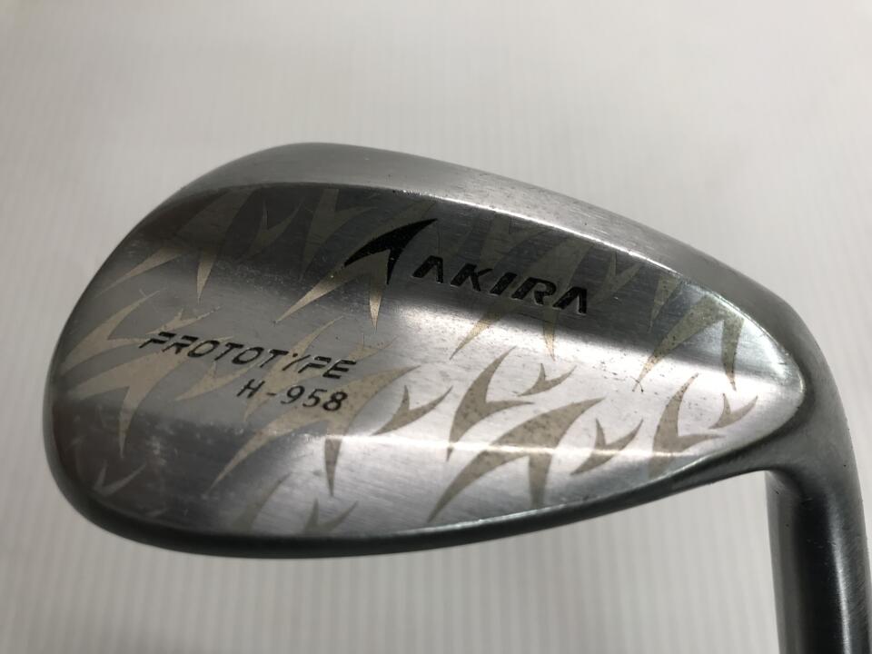 【中古】アキラ PROTOTYPE H-9 ウェッジ 58° WEDGEフレックス 35.0インチ KBS 610 リシャフト品 Cランク 右利き用 AKIRA ゴルフクラブ ゴルフドゥ ゴルフ用品 GOLF DO 中古ゴルフクラブ