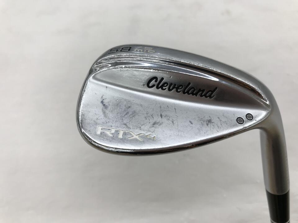 【中古】クリーブランド RTX-4 ツアーサテン ウェッジ 58° S200フレックス 35.25インチ ダイナミックゴールド Dランク 右利き用 Cleveland ゴルフクラブ ゴルフドゥ ゴルフ用品 GOLF DO 中古ゴルフク