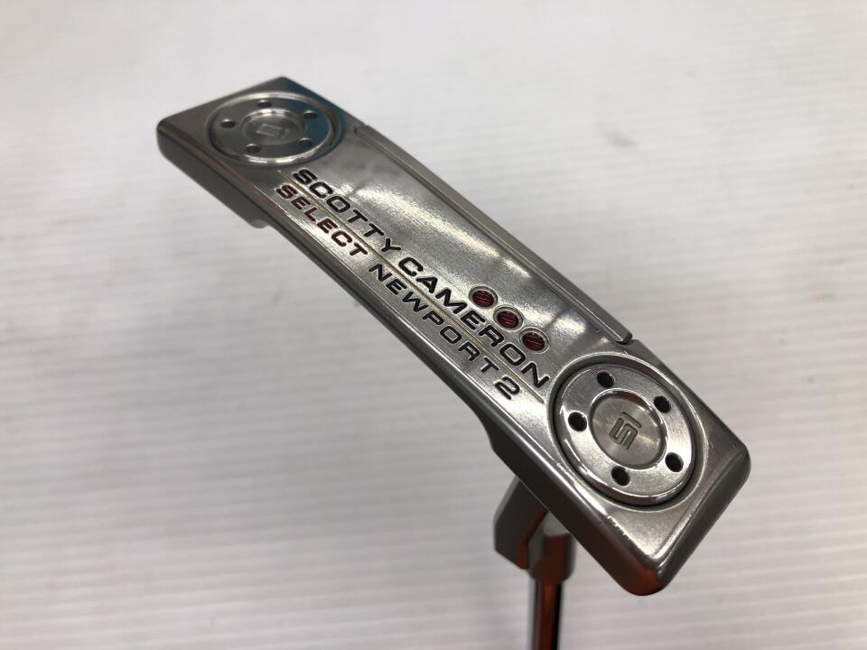 【中古】タイトリスト SC SELECT NEWPORT 2 2018 パター 34.0インチ ヘッドカバーあり オリジナルスチール Cランク 右利き用 Titleist ゴルフクラブ スコッティキャメロン セレクト ニューポート2 ゴル 31,044円