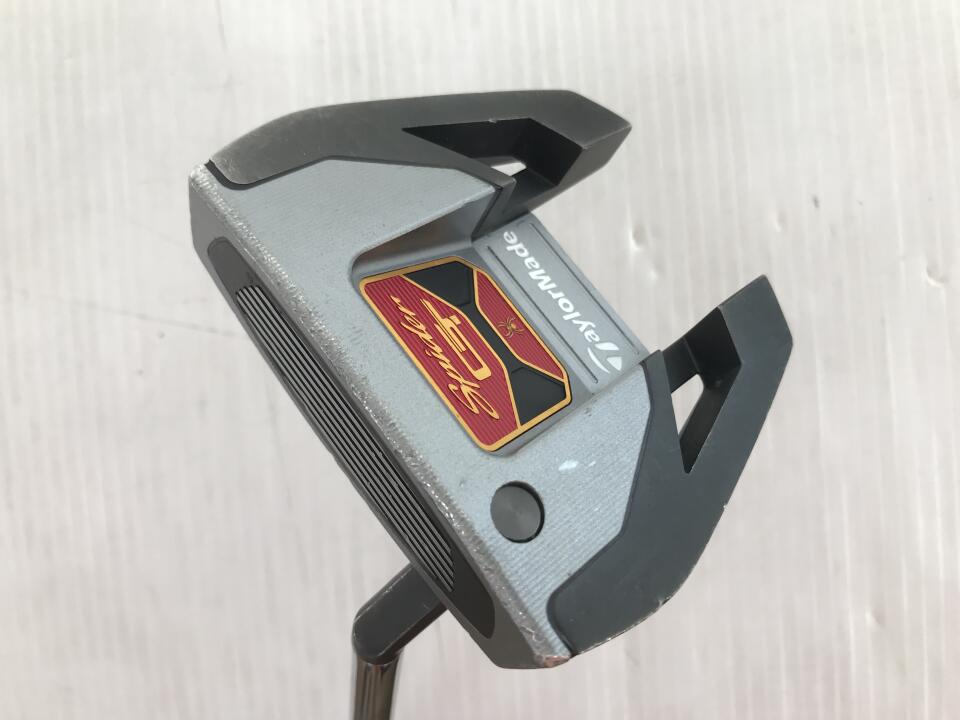 【中古】テーラーメイド Spider GT SILVER SMALL SLANT パター 34.0インチ ヘッドカバーあり オリジナルスチール Dランク 左利き用 Taylormade ゴルフクラブ スパイダーGT シルバー スモールスラント ゴ｜ゴルフ ドゥ 中古クラブ店