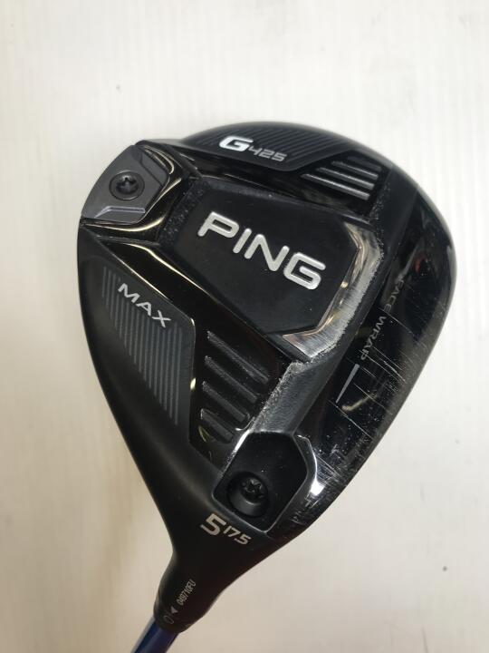 【中古】ピン G425 MAX フェアウェイウッド 5W 17.5° Rフレックス 42.5インチ ヘッドカバーあり ALTA J CB BLUE（G440純正シャフト） リシャフト品 Cランク 右利き用 PING ゴルフクラブ G425マックス ゴル