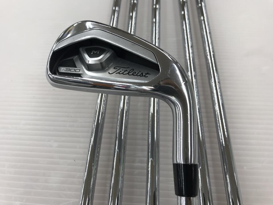 【中古】タイトリスト T300 2021 アイアンセット Sフレックス 38.0インチ NSプロ880AMC Cランク 右利き用 Titleist ゴルフクラブ ゴルフドゥ ゴルフ用品 GOLF DO 中古ゴルフクラブ