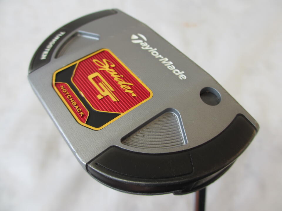 【中古】テーラーメイド Spider GT NOTCHBACK パター 33.0インチ ヘッドカバーあり オリジナルスチール Dランク 右利き用 Taylormade ゴルフクラブ ゴルフドゥ ゴルフ用品 GOLF DO 中古ゴルフクラブ