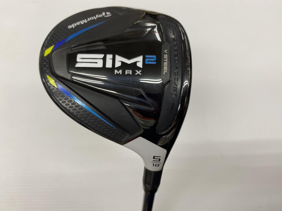 【中古】テーラーメイド SIM2 MAX フェアウェイウッド 5W 18° Rフレックス 42.25インチ TENSEI BLUE TM50(SIM2) Cランク 右利き用 Taylormade ゴルフクラブ シム2マックス ゴルフドゥ ゴルフ用品 GOLF DO 中古|ゴルフ ドゥ 中古クラブ店