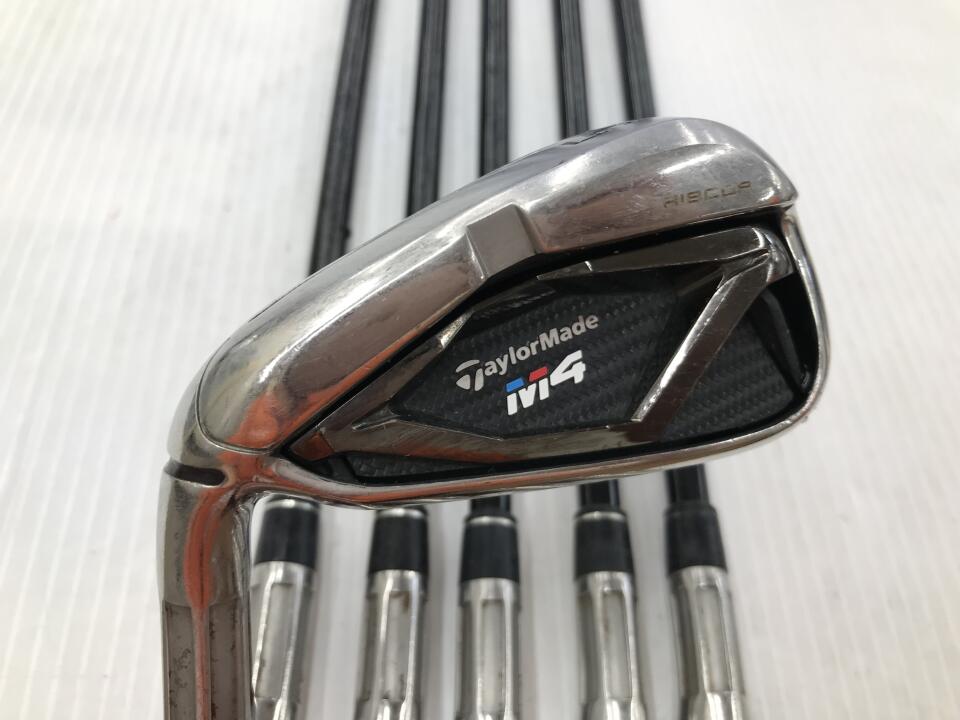 【中古】テーラーメイド M4 アイアンセット 21.5° Rフレックス 38.25インチ FUBUKI TM6 Dランク 左利き用 Taylormade ゴルフクラブ ゴルフドゥ ゴルフ用品 GOLF DO 中古ゴルフクラブ
