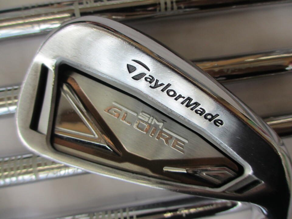 【中古】テーラーメイド SIM GLOIRE アイアンセット 24° Sフレックス 37.875インチ NSプロ790GH Cランク 右利き用 Taylormade ゴルフクラブ シムグローレ ゴルフドゥ ゴルフ用品 GOLF DO 中古ゴルフクラ