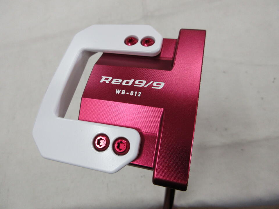 【中古】キャスコ Red 9/9 WB-012 パター 34.0インチ ヘッドカバーあり Red 9/9 Cランク 右利き用 Kasco ゴルフクラブ ゴルフドゥ ゴルフ用品 GOLF DO 中古ゴルフクラブ