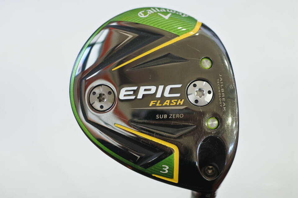 【中古】キャロウェイ EPIC FLASH SUB ZERO フェアウェイウッド 3W 15° Sフレックス 42.75インチ Speeder EVOLUTION ５ FW 60 Dランク 右利き用 Callaway ゴルフクラブ エピックフラッシュサブゼロ ゴルフドゥ