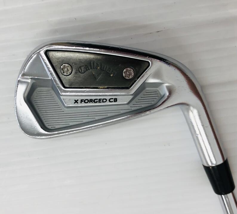 【中古】キャロウェイ X FORGED CB 2021 アイアンセット 26° S200フレックス 37.75インチ ダイナミックゴールド HT Cランク 右利き用 Callaway ゴルフクラブ エックスフォージドCB2021 ゴルフドゥ ゴルフ