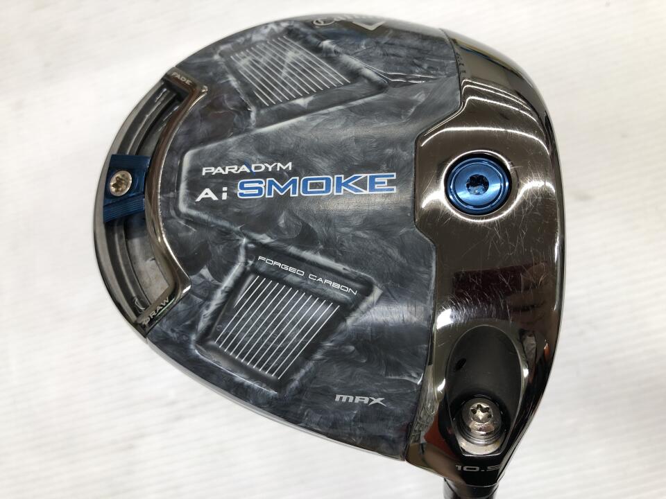 【中古】キャロウェイ PARADYM Ai SMOKE MAX ドライバー 10.5° Sフレックス 45.25インチ TENSEI 　GREEN　60for　Callaway リシャフト品 Cランク 右利き用 Callaway ゴルフクラブ パラダイムAiスモークマックス