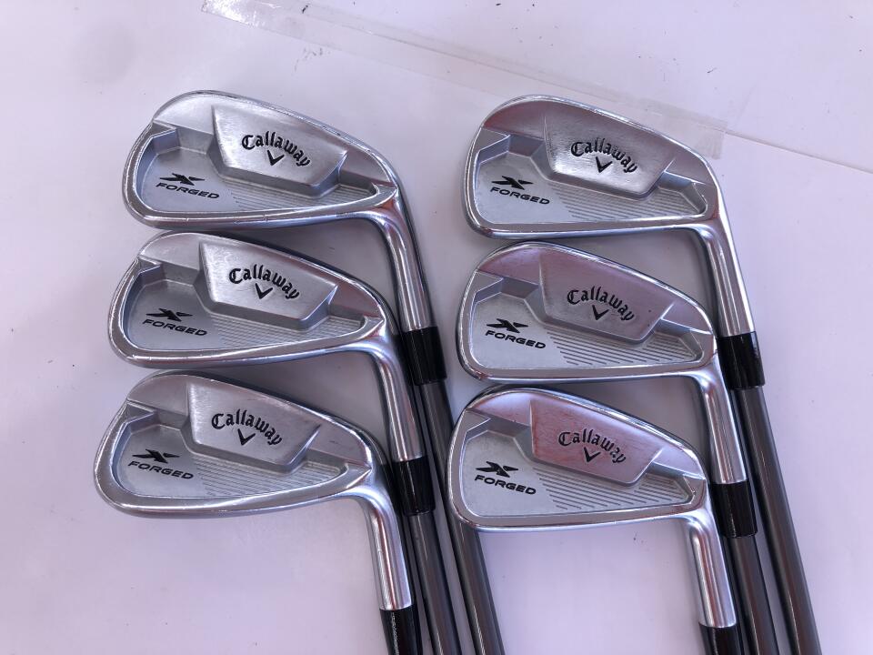 【中古】キャロウェイ X FORGED STAR 2021 アイアンセット 23° Sフレックス 38.0インチ Fujikura MC 80 Cランク 右利き用 Callaway ゴルフクラブ エックスフォージドスター2021 ゴルフドゥ ゴルフ用品 GOLF DO