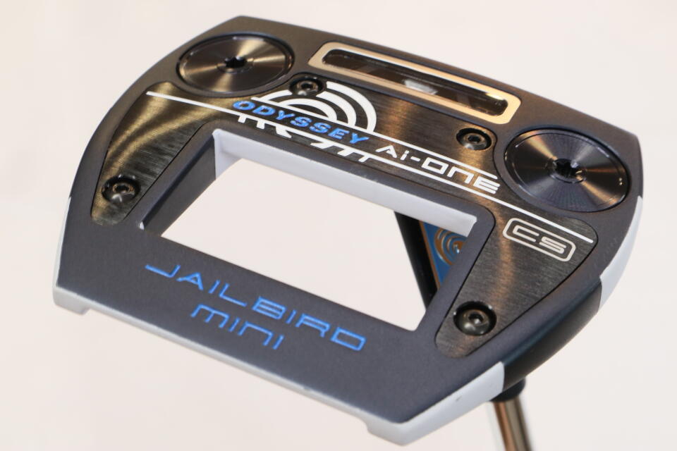 【中古】オデッセイ Ai-ONE TRI-BEAM JAILBIRD MINI CS パター 33.0インチ ヘッドカバーあり オリジナルスチール Bランク 右利き用 ODYSSEY ゴルフクラブ ゴルフドゥ ゴルフ用品 GOLF DO 中古ゴルフクラブ