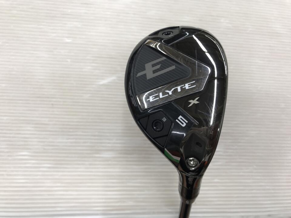 【中古】キャロウェイ ELYTE X ユーティリティ 25° SRフレックス 39.375インチ ヘッドカバーあり VENTUS GREEN 5 for Callaway Cランク 右利き用 Callaway ゴルフクラブ エリートエックス ゴルフドゥ ゴルフ