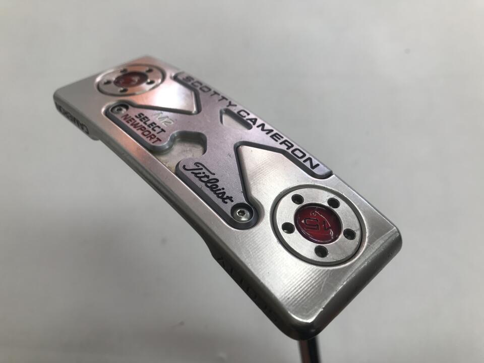 【中古】タイトリスト SC SELECT NEWPORT M2 2016 パター 34.0インチ オリジナルスチール Dランク 右利き用 Titleist ゴルフクラブ スコッティキャメロン セレクト ニューポートM2 ゴルフドゥ ゴルフ用