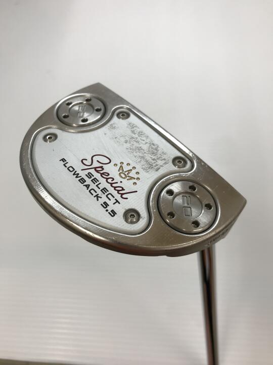 【中古】タイトリスト SC Special SELECT FLOWBACK 5.5 パター 33.0インチ オリジナルスチール Cランク 右利き用 Titleist ゴルフクラブ スコッティキャメロン スペシャルセレクト フローバック5.5 ゴル