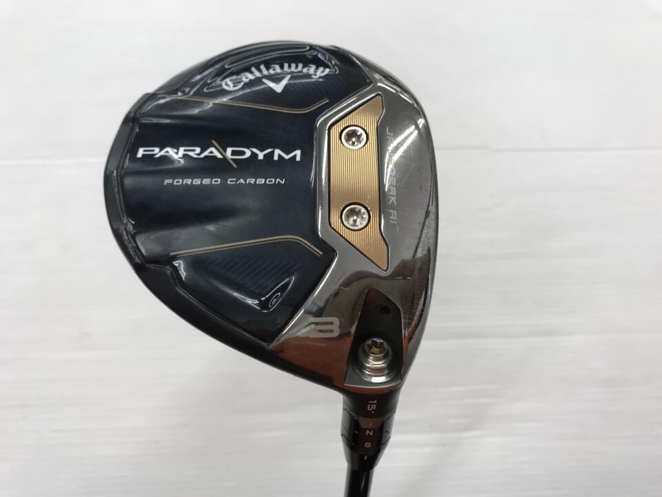【中古】キャロウェイ PARADYM フェアウェイウッド 3W 15° SRフレックス 42.75インチ TENSEI 50 forCallaway リシャフト品 Dランク 右利き用 Callaway ゴルフクラブ パラダイム ゴルフドゥ ゴルフ用品 GOLF D