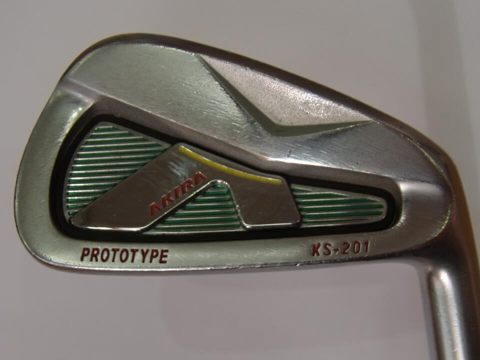 【中古】アキラ PROTOTYPE KS-201 アイアンセット Sフレックス 38.25インチ NSPRO MODUS3 115 リシャフト品 Dランク 右利き用 AKIRA ゴルフクラブ ゴルフドゥ ゴルフ用品 GOLF DO 中古ゴルフクラブ