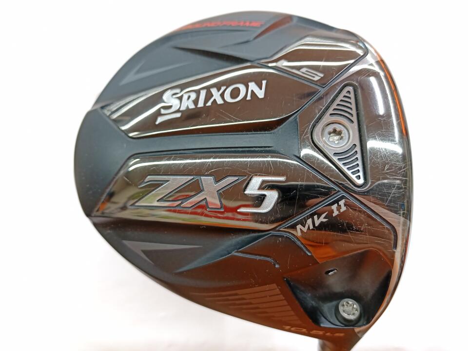 【中古】ダンロップ SRIXON ZX5 Mk2 LS ドライバー 10.5° Sフレックス 45.75インチ ディアマナ　PD50 リシャフト品 Cランク 右利き用 DUNLOP ゴルフクラブ スリクソンZX5 MK2 LS ゴルフドゥ ゴルフ用品 GOLF
