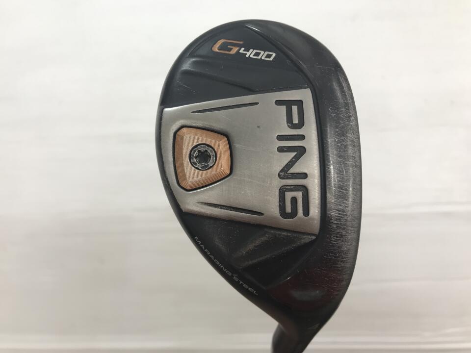 【中古】ピン G400 ユーティリティ 22° Rフレックス 39.5インチ TOUR 173-85※差し戻し品 リシャフト品 Dランク 右利き用 PING ゴルフクラブ ゴルフドゥ ゴルフ用品 GOLF DO 中古ゴルフクラブ|ゴルフ ドゥ 中古クラブ店