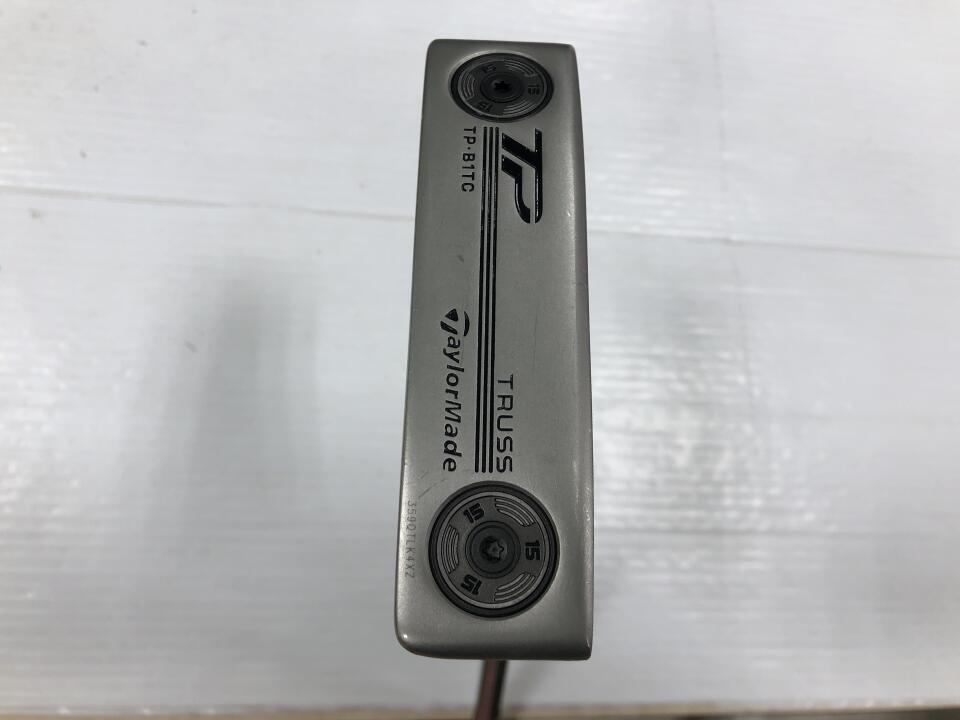 【中古】テーラーメイド TP TRUSS B1TC パター 33.0インチ ヘッドカバーあり オリジナルスチール Cランク 右利き用 Taylormade ゴルフクラブ ゴルフドゥ ゴルフ用品 GOLF DO 中古ゴルフクラブ