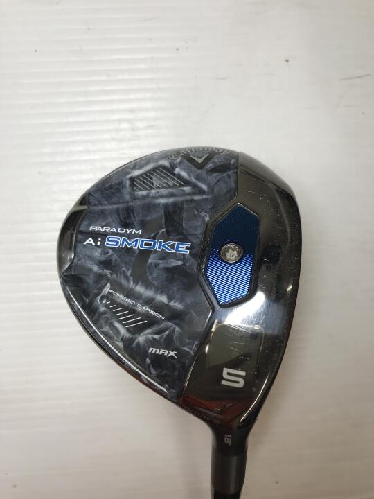 【中古】キャロウェイ PARADYM Ai SMOKE MAX フェアウェイウッド 5W 18° Sフレックス 42.5インチ ヘッドカバーあり TENSEI 50 for Callaway(Ai SMOKE) Cランク 右利き用 Callaway ゴルフクラブ パラダイムAiスモー