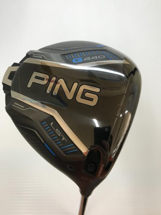 【中古】ピン G440 LST ドライバー 10.5° Sフレックス 45.25インチ ヘッドカバーあり TOUR 2.0 CHROME 65 Bランク 右利き用 PING ゴルフクラブ ゴルフドゥ ゴルフ用品 GOLF DO 中古ゴルフクラブ