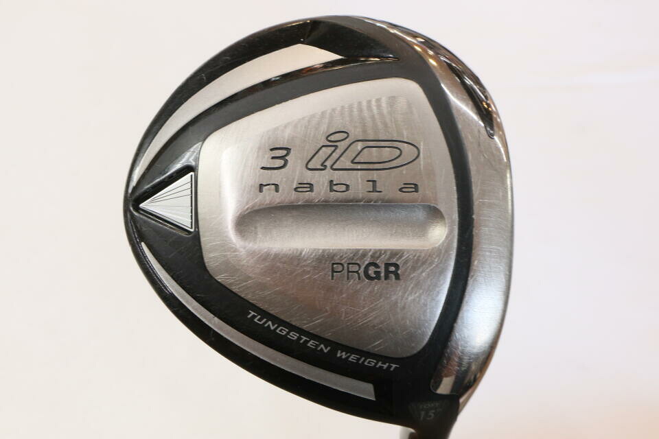 【中古】プロギア iD nabla X フェアウェイウッド 3W 15° SRフレックス 42.5インチ ヘッドカバーあり iD nabla X Dランク 右利き用 PRGR ゴルフクラブ ゴルフドゥ ゴルフ用品 GOLF DO 中古ゴルフクラブ