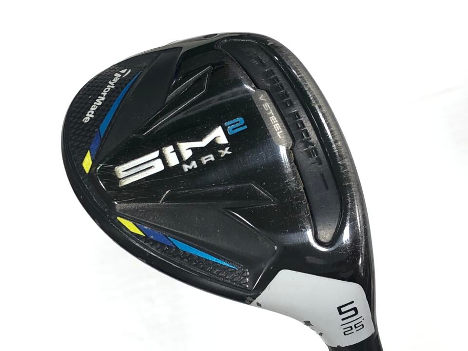 【中古】【レディースモデル】テーラーメイド SIM2 MAX レディス ユーティリティ 25° Aフレックス 37.75インチ ヘッドカバーあり TENSEI BLUE TM40(SIM2) Dランク 右利き用 Taylormade ゴルフクラブ シム2