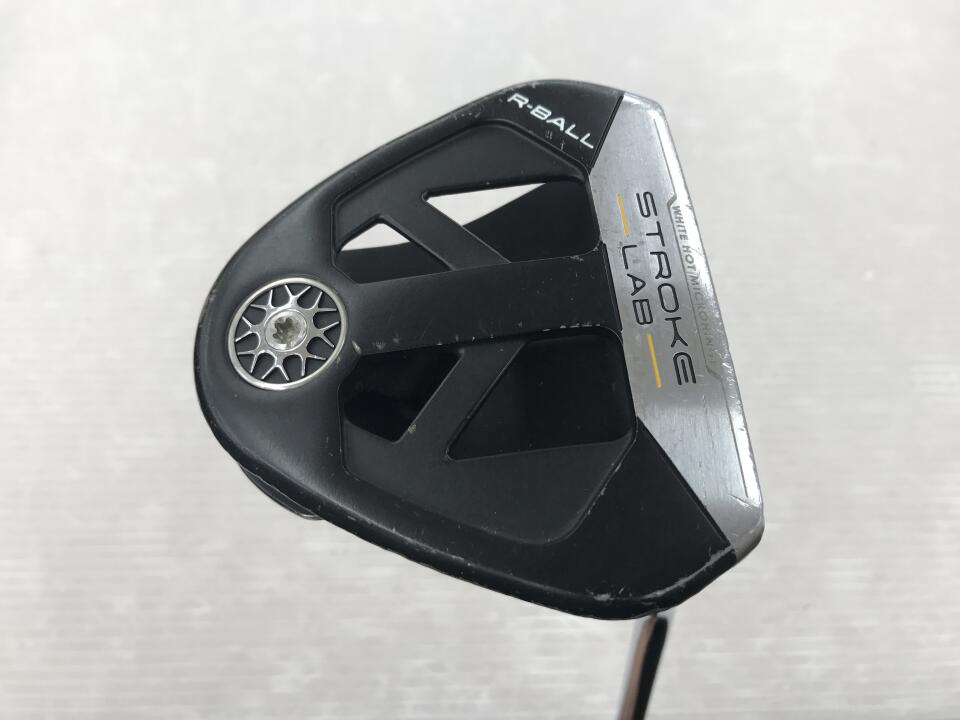 【中古】オデッセイ STROKE LAB R-BALL パター 34.0インチ ヘッドカバーあり オリジナルスチール Dランク 右利き用 ODYSSEY ゴルフクラブ ゴルフドゥ ゴルフ用品 GOLF DO 中古ゴルフクラブ