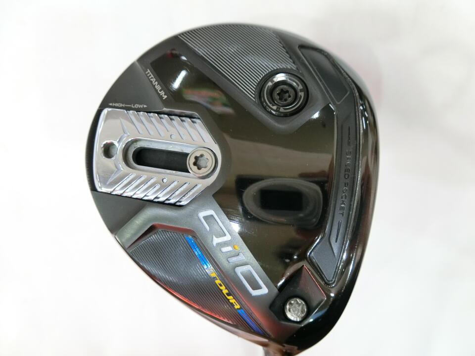 【中古】テーラーメイド Qi10 TOUR フェアウェイウッド 3W 15° Sフレックス 43.0インチ ヘッドカバーあり ◆カスタム◆VENTUS TR RED 6 リシャフト品 Cランク 右利き用 Taylormade ゴルフクラブ Qi10ツア