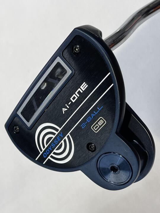 【中古】オデッセイ Ai-ONE 2-BALL パター 33.0インチ ヘッドカバーあり オリジナルスチール Cランク 右利き用 ODYSSEY ゴルフクラブ ゴルフドゥ ゴルフ用品 GOLF DO 中古ゴルフクラブ