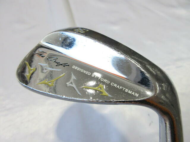 【中古】ミズノ The Craft ウェッジ 58° WEDGEフレックス 35.25インチ ダイナミックゴールド 120 Dランク 右利き用 MIZUNO ゴルフクラブ ゴルフドゥ ゴルフ用品 GOLF DO 中古ゴルフクラブ