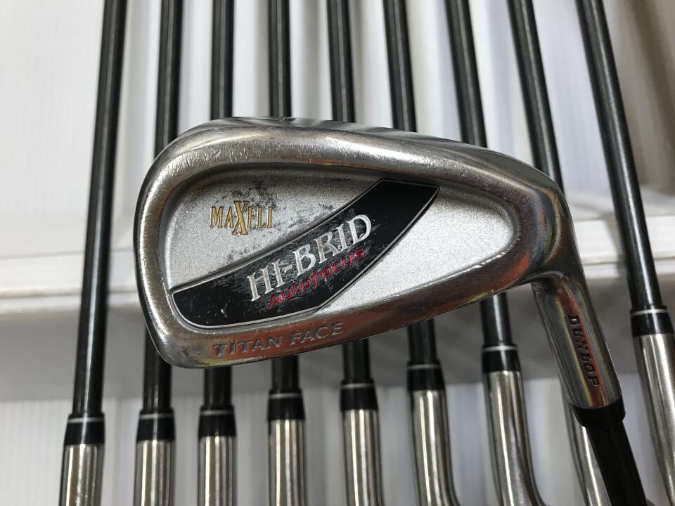 楽天市場】【飯能本店】 ダンロップ MAXFLI FX-31 Σ アイアン 10本