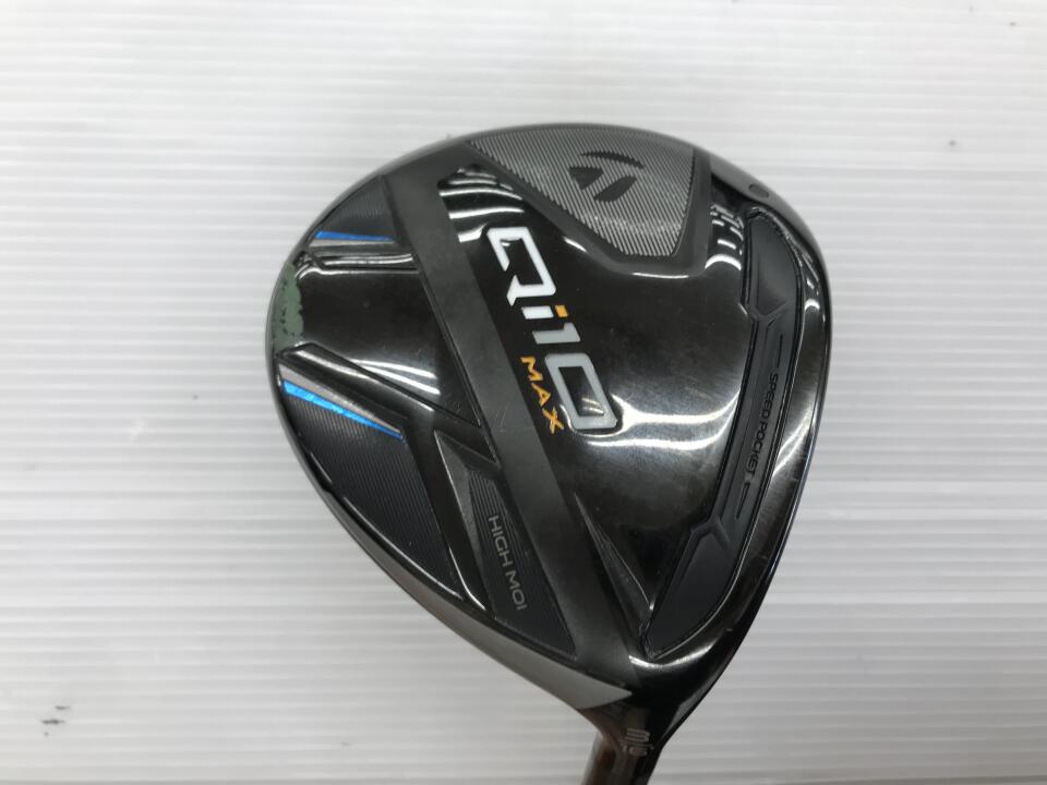 【中古】テーラーメイド Qi10 MAX フェアウェイウッド 3W 16° SRフレックス 43.25インチ Diamana BLUE TM50 Cランク 右利き用 Taylormade ゴルフクラブ Qi10マックス ゴルフドゥ ゴルフ用品 GOLF DO 中古ゴル