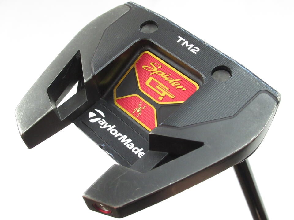 【中古】【訳あり】テーラーメイド Spider GT BLACK TM2 パター 34.0インチ ヘッドカバーあり オリジナルスチール Dランク 右利き用 Taylormade ゴルフクラブ スパイダーGTブラック TM2 ゴルフドゥ ゴ｜ゴルフ ドゥ 中古クラブ店