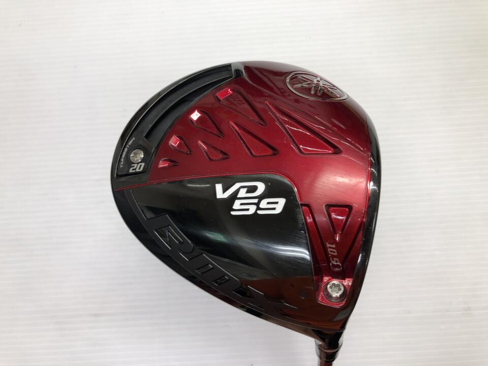 【中古】ヤマハ RMX VD59 ドライバー 10.5° SRフレックス 45.75インチ ヘッドカバーあり Diamana YR50 Cランク 右利き用 YAMAHA ゴルフクラブ リミックス ゴルフドゥ ゴルフ用品 GOLF DO 中古ゴルフクラブ