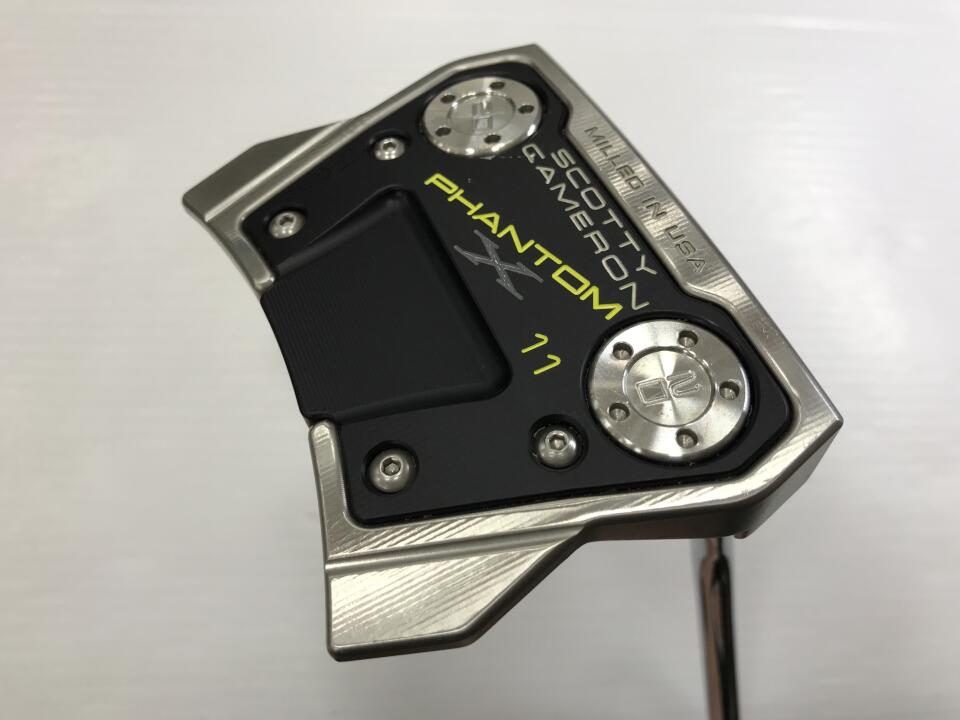 【中古】タイトリスト SC PHANTOM X 11 2022 パター 34.0インチ ヘッドカバーあり オリジナルスチール Cランク 右利き用 Titleist ゴルフクラブ スコッティキャメロン ファントムエックス ゴルフドゥ
