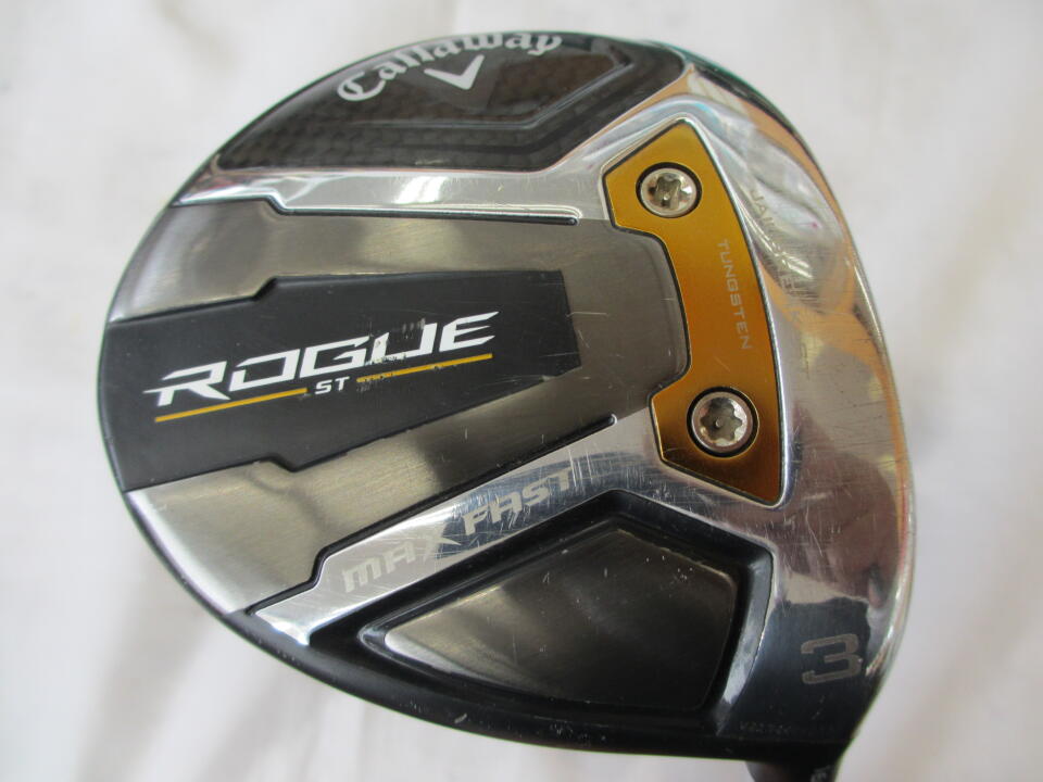 【中古】キャロウェイ ROGUE ST MAX FAST フェアウェイウッド 3W 16° Sフレックス 43.0インチ ヘッドカバーあり SPEEDER NX 40 for Callaway Cランク 右利き用 Callaway ゴルフクラブ ローグSTマックスファスト