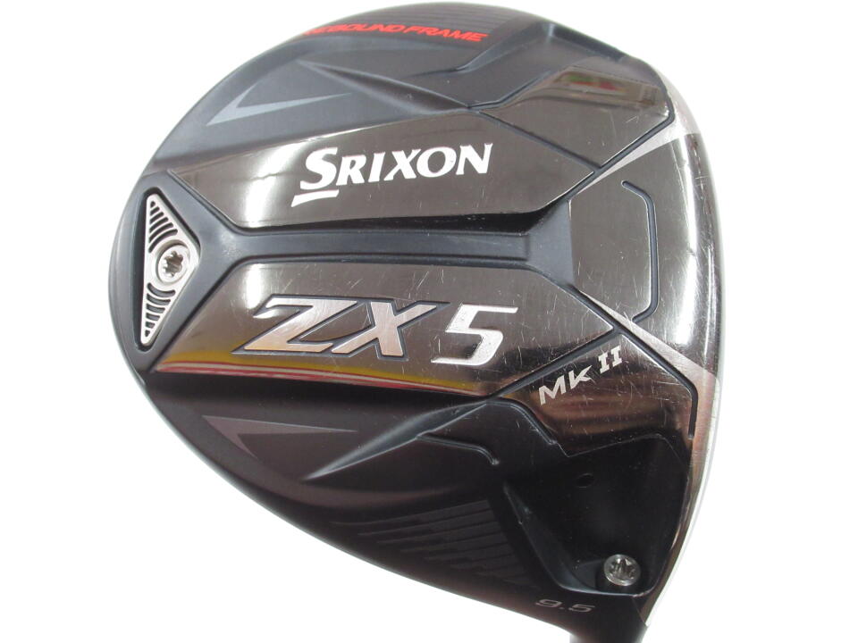 【中古】ダンロップ SRIXON ZX5 Mk2 ドライバー 9.5° SRフレックス 45.25インチ ヘッドカバーあり Diamana ZX-2 50 Cランク 右利き用 DUNLOP ゴルフクラブ スリクソンZX5 MK2 ゴルフドゥ ゴルフ用品 GOLF DO 中