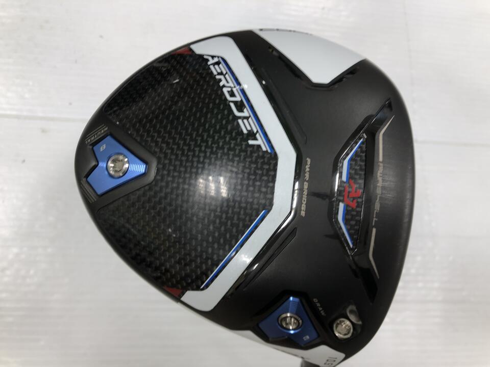 【中古】コブラ AEROJET MAX ドライバー 10.5° Sフレックス 44.75インチ Diamana　’ahina 60 リシャフト品 Cランク 右利き用 COBRA ゴルフクラブ エアロジェットマックス ゴルフドゥ ゴルフ用品 GOLF DO