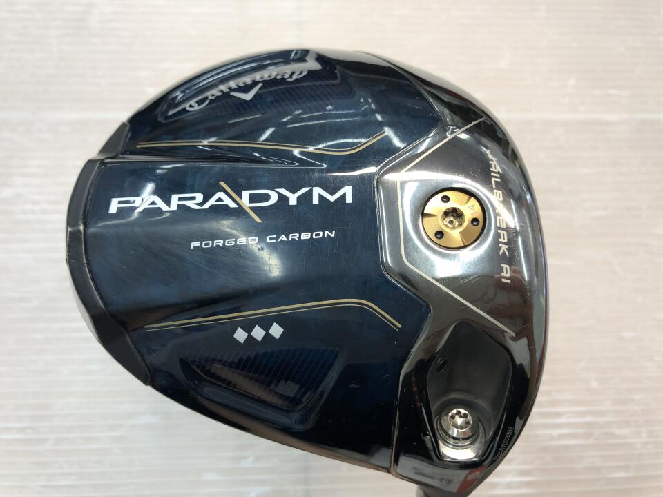 【中古】キャロウェイ PARADYM ◆◆◆ ドライバー 10.5° Sフレックス 45.0インチ ヘッドカバーあり FUBUKI K 60 リシャフト品 Cランク 右利き用 Callaway ゴルフクラブ パラダイム トリプルダイヤモン