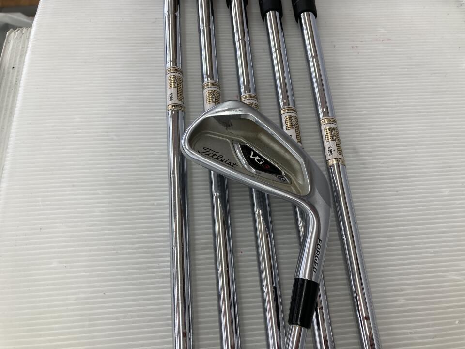 【中古】タイトリスト VG3 2016 アイアンセット S200フレックス 38.0インチ ダイナミックゴールド AMT Cランク 右利き用 Titleist ゴルフクラブ ゴルフドゥ ゴルフ用品 GOLF DO 中古ゴルフクラブ｜ゴルフ ドゥ 中古クラブ店